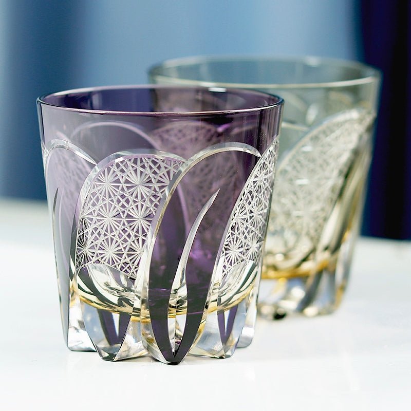 Edo Kiriko Handcrafted Moonbow Whiskey Glass - Image 10