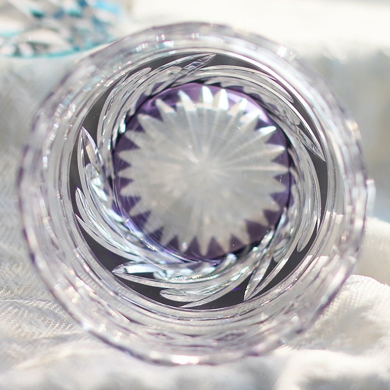 Edo Kiriko Handcrafted Zephyr Valley Whisky Glass - Image 11